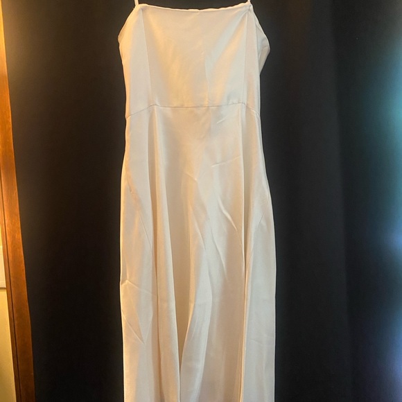 Ann Taylor Silk Strapless Dress NWOT - Picture 3 of 5